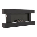 Cheminée électrique murale 132 cm, 1000/2000 W, Wi-Fi — Kastelle Chaumont — vue 2