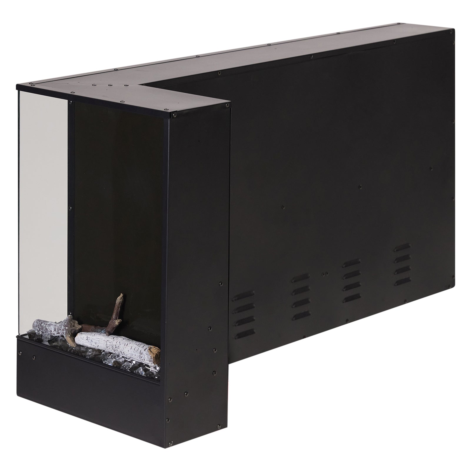 Cheminée électrique encastrable 150 cm, 750/1500 W, Wi-Fi — Kastelle Noirmont — vue 6